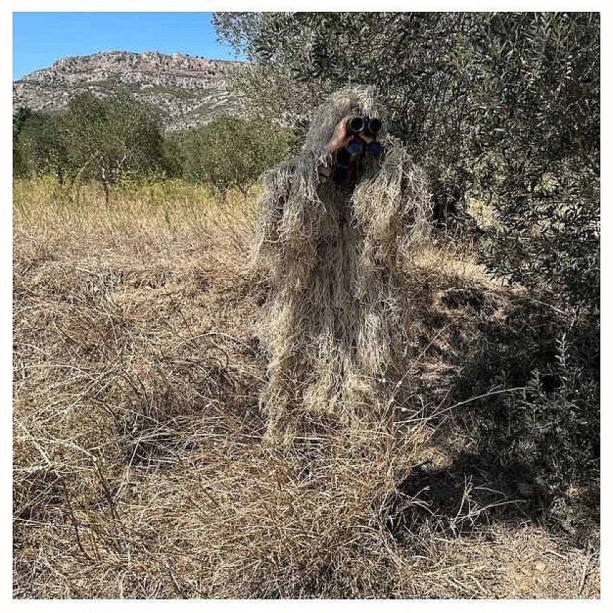 Tragopan Ghillie Camouflage Sand Color – 4
