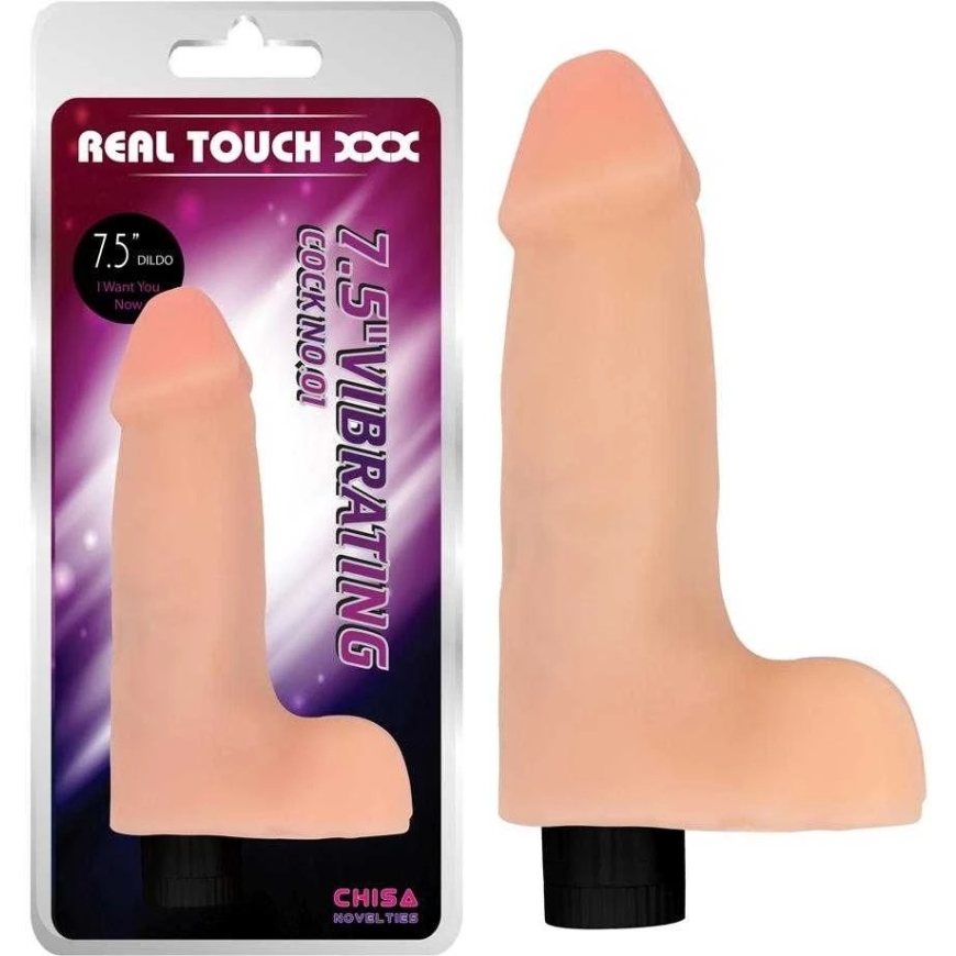 Real Touch Xxx CHISA 7,5" vibratsioonikraan Nr.01 – 2