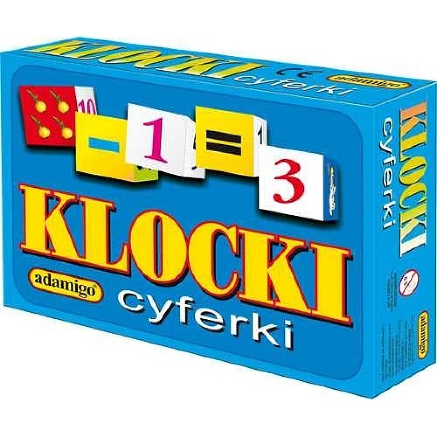 Adamigo Blocks 12-piece Numbers 03815