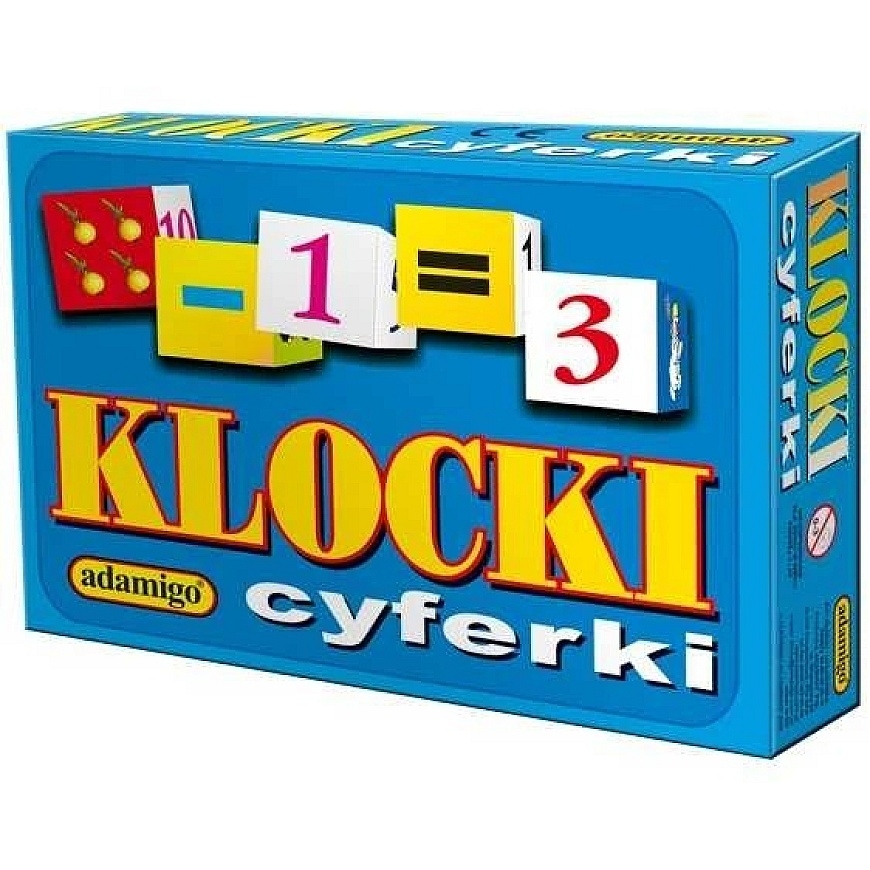 Adamigo Blocks 12-piece Numbers 03815 – 3
