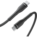 Veger CC03 data transfer and charging cable | USB-C to USB-C | PD | 240W | 1.5m | black Veger CC03 data transfer and charging cable | USB-C to USB-C | PD | 240W | 1.5m | black