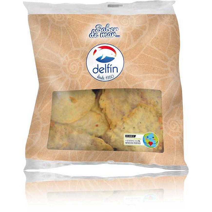 DELFIN Frozen pancakes with Atlantic cod meat 300g