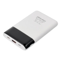Charmast W1202 Power Bank | 10 000 mAh | 22,5W | PD | USB-C, Lightning | LED-näyttö | valkoinen Charmast W1202 Power Bank | 10 000 mAh | 22,5W | PD | USB-C, Lightning | LED-näyttö | valkoinen