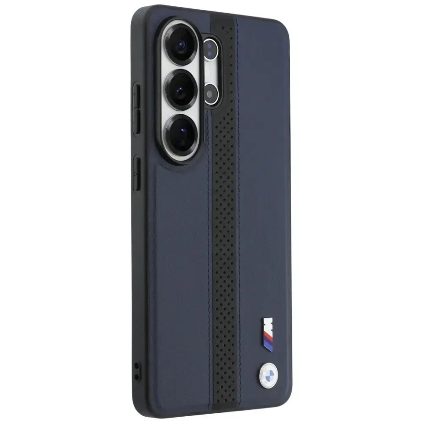 BMW Perforated Stripe Logo чехол с поддержкой MagSafe для телефона Samsung Galaxy S26 Ultra (S948) тёмно-синий – 4