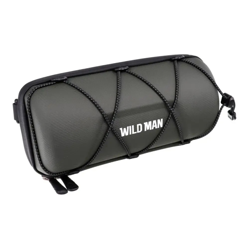 WILDMAN kelioninė kuprinė dviračio vairo su užtrauktuku 2L GD7X žalia