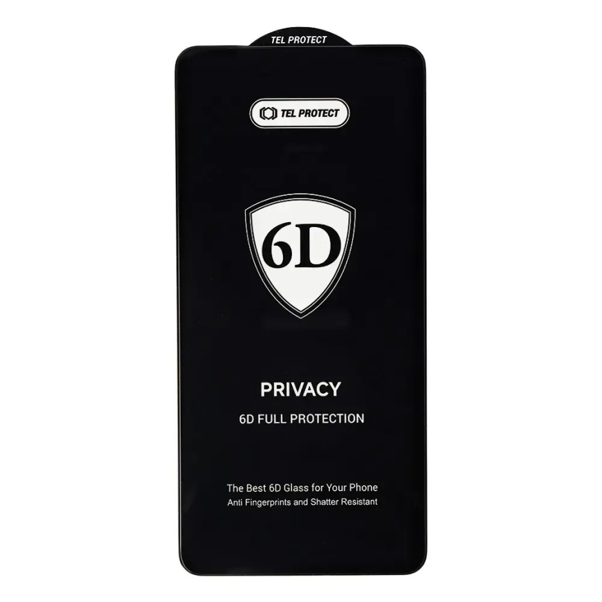Tel Protect Full Glue 6D Privacy grūdintas apsauginis stiklas telefonui Galaxy S26 Ultra (privatumo efektas) (suderinama su pirš – 3