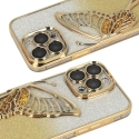 Tel Protect Butterfly Water phone case for iPhone 13 gold Tel Protect Butterfly Water phone case for iPhone 13 gold