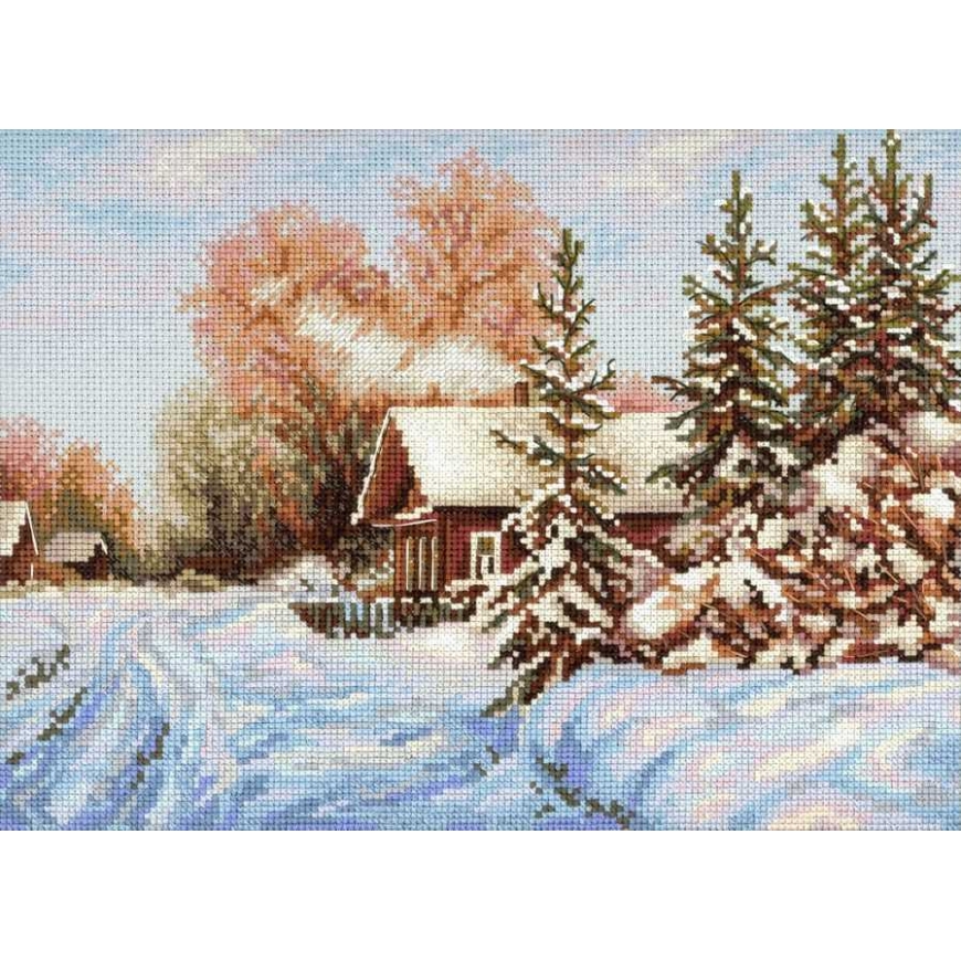 Beldizart ristpistes komplekt "Maanteel" 22x28cm SNV-910 – 2