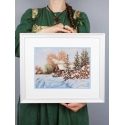 Beldizart ristpistes komplekt "Maanteel" 22x28cm SNV-910