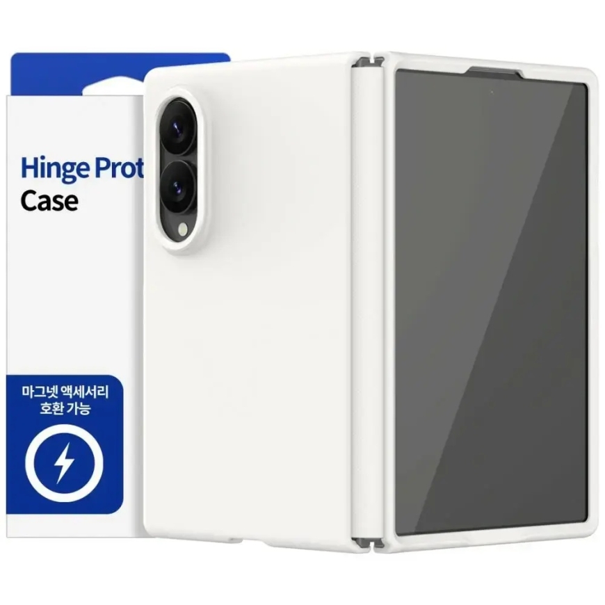 Aizsargapvalks Araree Aero Flex M MagSafe Qi2 Samsung Galaxy Z Fold8 krēmkrāsā