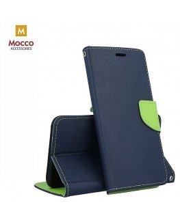 Mocco Fancy Case Чехол Книжка для телефона Apple Iphone 12 / 12 Pro Синий - Зелёный