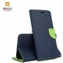 Mocco Fancy Book Case Grāmatveida Maks Telefonam Apple Iphone 12 / 12 Pro Zils - Zaļš Mocco Fancy Book Case Grāmatveida Maks Telefonam Apple Iphone 12 / 12 Pro Zils - Zaļš