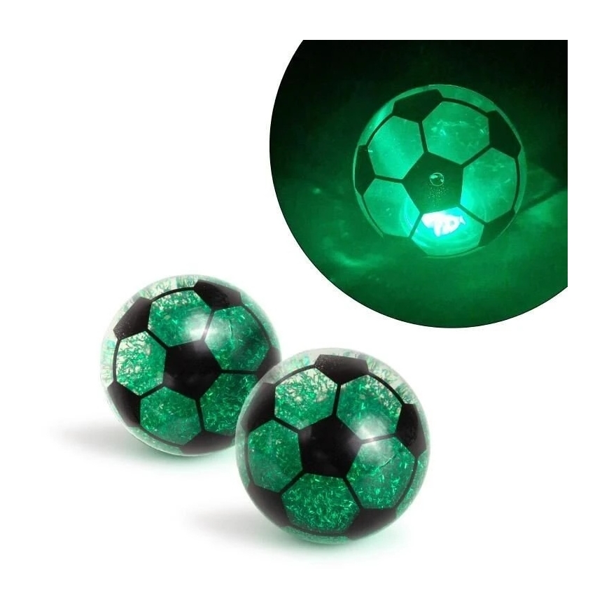 Trendhaus Bouncing Ball with Light - Football (Ø 6.3 cm)