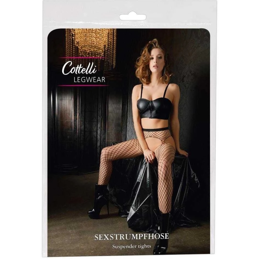 Cottelli Legwear Sekso pėdkelnės S-L – 3