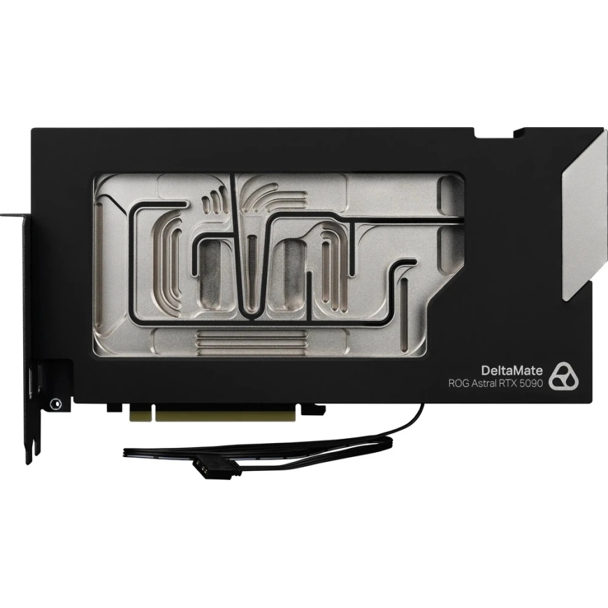 Thermal Grizzly DeltaMate 5090 Astral Glass Edition GPU vandens aušintuvas, ARGB, su nugarėlės plokšte – boro silikato stiklas,