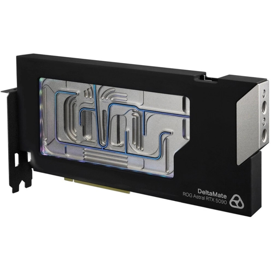 Thermal Grizzly DeltaMate 5090 Astral Glass Edition GPU veepump, ARGB, tagapaneeliga – borosilikaatklaas, must – 2