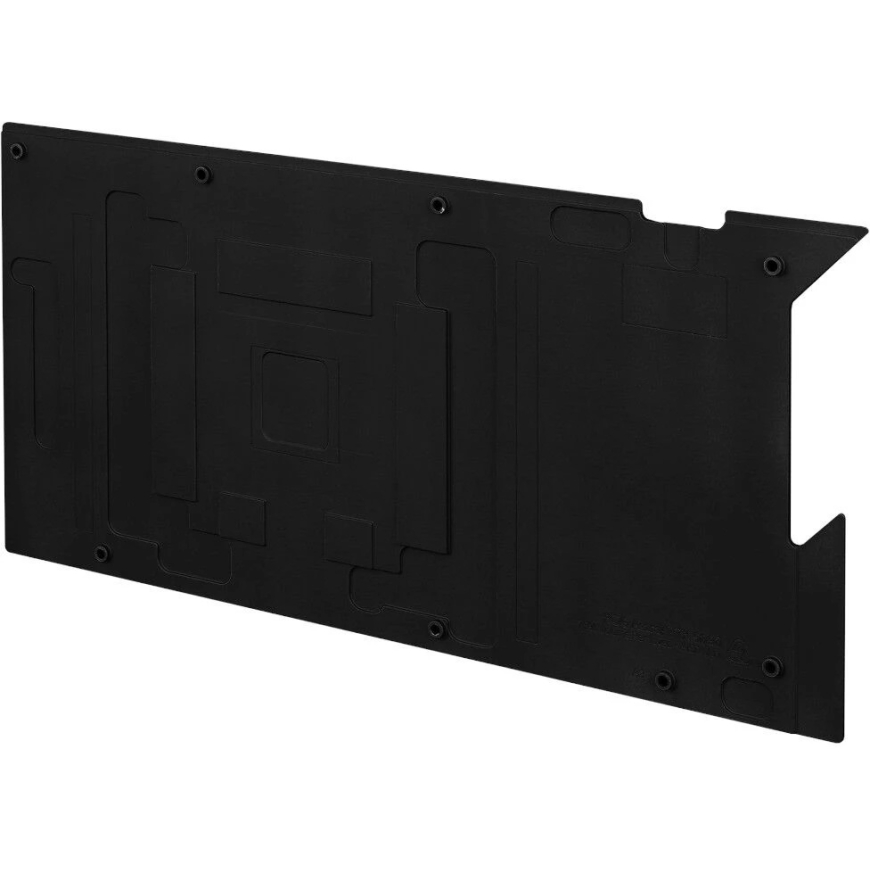 Thermal Grizzly DeltaMate 5090 Astral Glass Edition GPU ūdens dzesētājs, ARGB, ar aizmugures plati – borosilikāta stikls, melns – 4