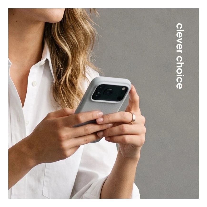Crong Pilkas MagSafe dėklas iPhone 18 Pro / 17 Pro