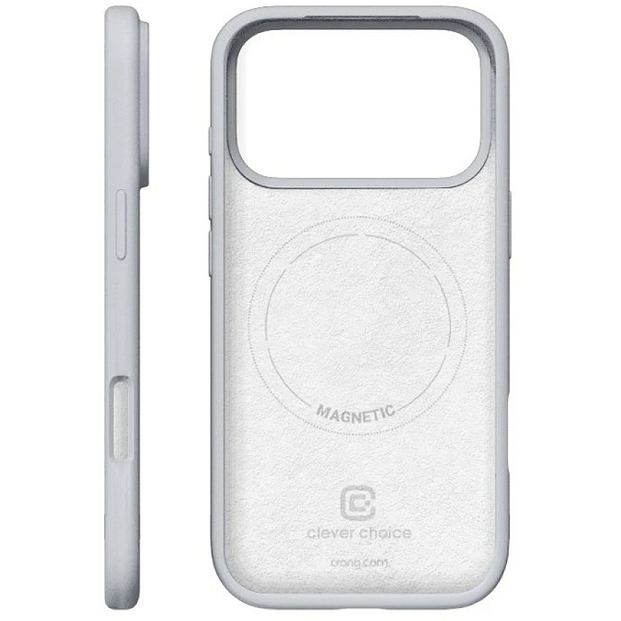 Crong Gray MagSafe Case for iPhone 18 Pro / 17 Pro – 3