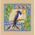 Beldizart Ristipisto-ompelusetti "Minikoko setti. Kesäkoostumus" 13x13 cm SNV-972 Beldizart Ristipisto-ompelusetti "Minikoko setti. Kesäkoostumus" 13x13 cm SNV-972