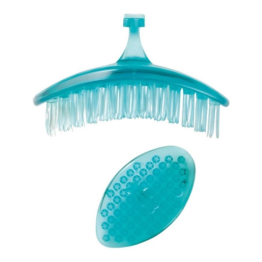 Taiwani lemmikite masseerimispintsel "Roheline Kell", sinine, PE-001 – 4