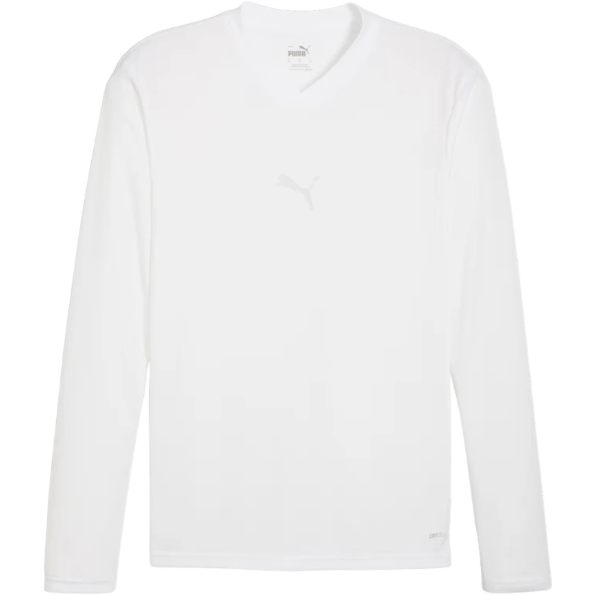Meeste Puma TeamGOAL Baselayer Tee Longsleeve särk valge 658777 04 (S)