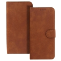 WONDER COMMON Universālais grāmatu maciņš (IZMĒRS XXL) Samsung S25 Ultra/S24 Ultra/M35/M23/A16 5G/Xiaomi Redmi 14C brūns