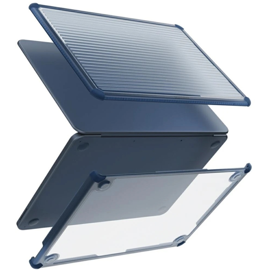 Skinarma Vibron Protective Case for MacBook Neo 13″ Dark Blue