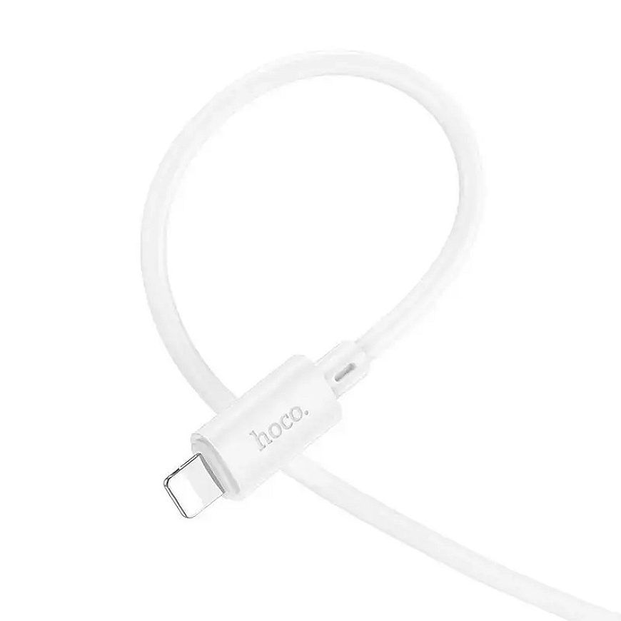 HOCO X88 duomenų perdavimo ir įkrovimo laidas | USB-A į Lightning | 12W | 1m | baltas – 2