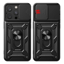 Defender Slide -kotelo Samsung Galaxy S24 FE musta Defender Slide -kotelo Samsung Galaxy S24 FE musta