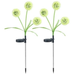 Maximex Solar garden lights, LED dandelions, 2 pieces, 75 cm
