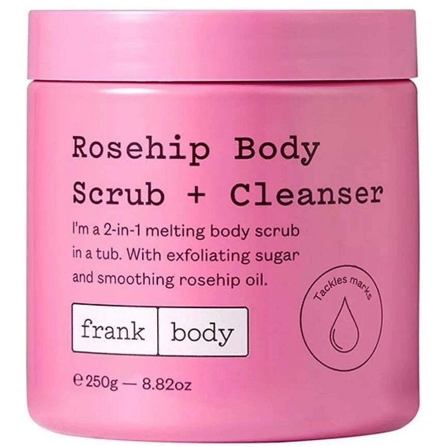 Frank Body Ruusunmarjascrub, 250 ml – 2