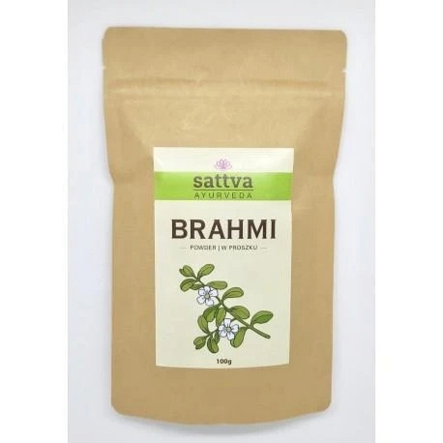 Brahmi pulber juustele, Sinine Loodus, Sattva Ayurveda, 100g – 2