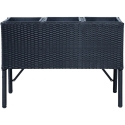 Home4You lillekast WICKER 78x33xH54cm, must Home4You lillekast WICKER 78x33xH54cm, must