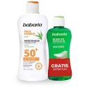 Babaria Aloe Protector Solar Spf50 Piel Sensible Resistente Al Agua, 200 ml Balsamo After Sun 1u Babaria Aloe Protector Solar Spf50 Piel Sensible Resistente Al Agua, 200 ml Balsamo After Sun 1u