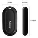 Orico BTA-53 Bluetooth 5.3 USB-A Adapter - Black Orico BTA-53 Bluetooth 5.3 USB-A Adapter - Black