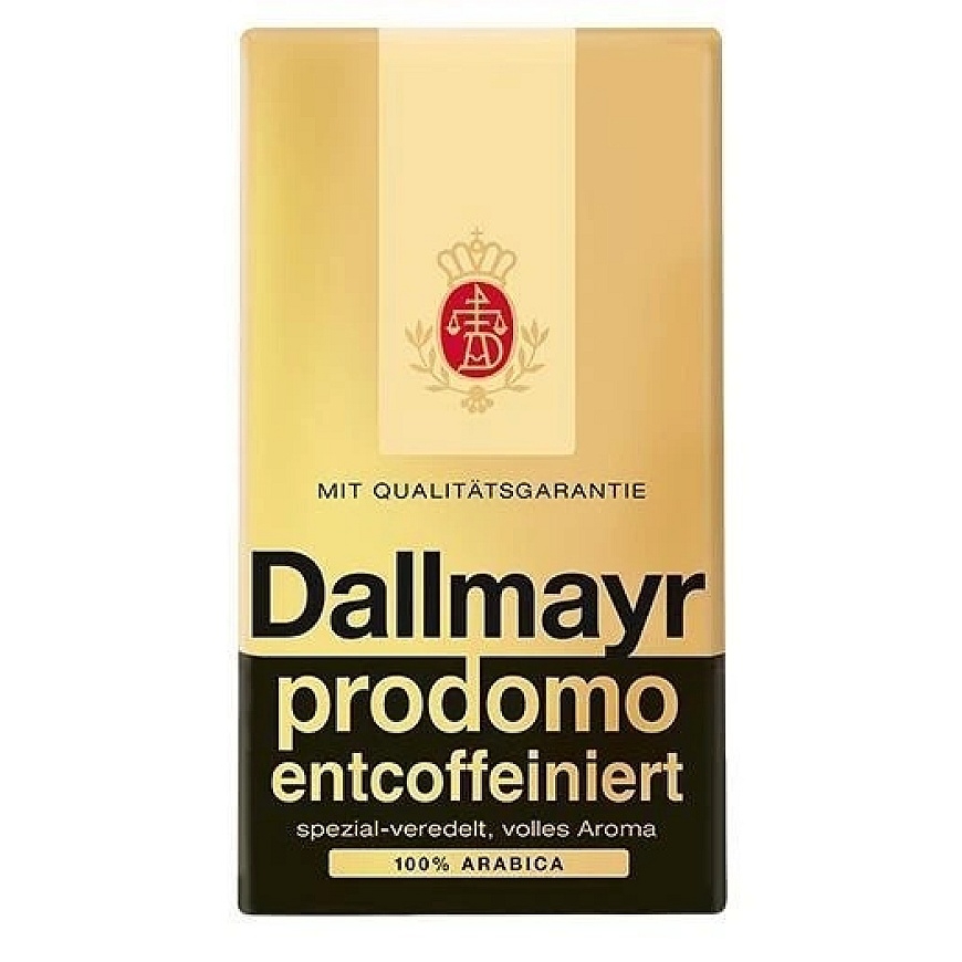 Dallmayr Prodomo mallas kahvia ilman kofeiinia, 500g