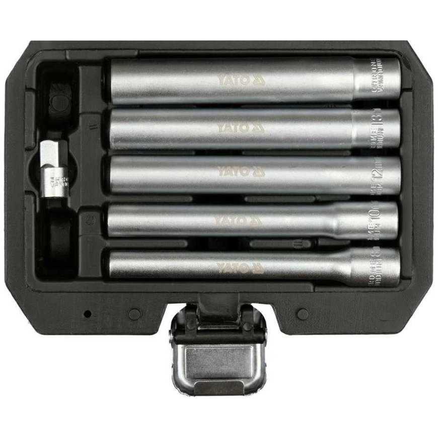 Yato Toya Sa Polija Uzgriežņu komplekts | ļoti gari | 10 mm (3/8") | SW 8 - 14 mm (YT-38361)
