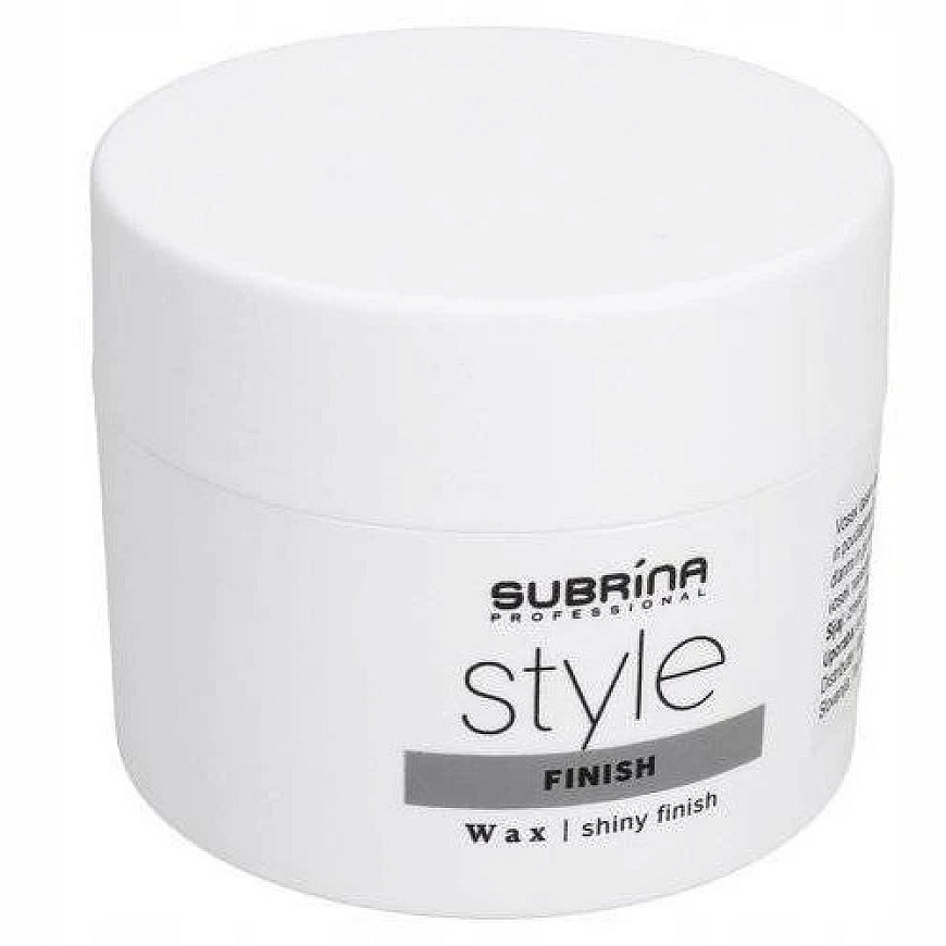 Subrina Professional, Style Finish, juuste kujundamise vaha, läikiv efekt, paindlik kinnitamine, 100 ml, naistele – 2