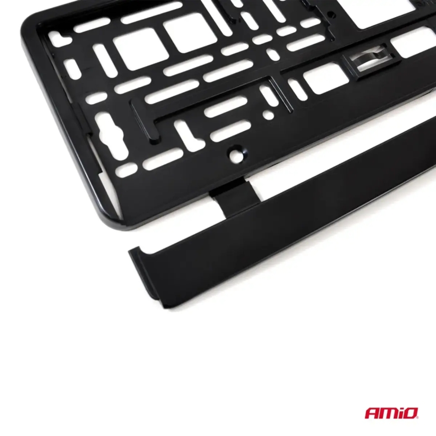 License Plate Frame - BLACK (without packaging) – 2