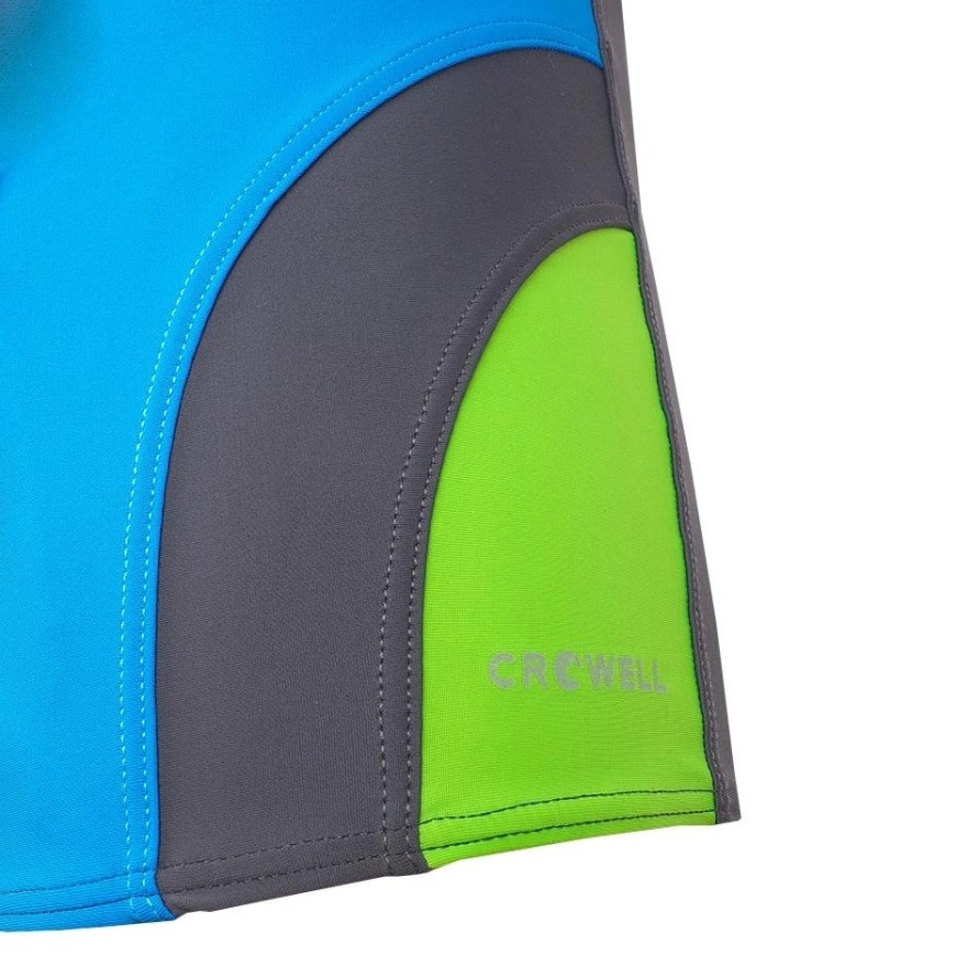 Men's swimsuit briefs Crowell Sykes 03 pillar gray-blue-green (M) – 3