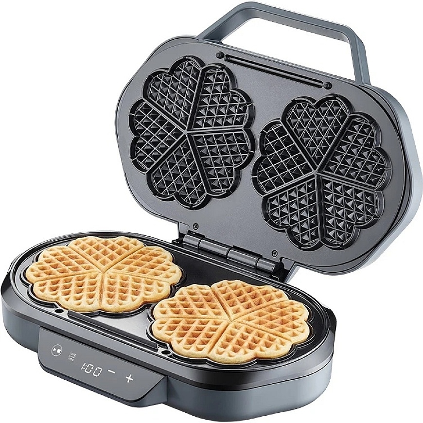 Zyle ZY135WM Topeltäidise vafli valmistaja, 1600 W – 3