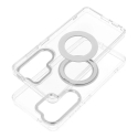 Kaitseümbris Xiaomi Redmi 17C 5G raami ringikujulise toega, ühilduv MagSafe, läbipaistev