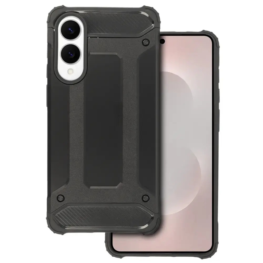 Armor Carbon lieta Samsung Galaxy S25 Edge melna