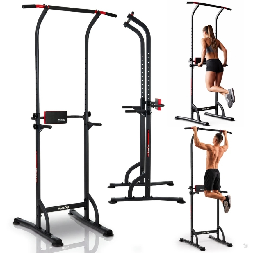 Laisvai stovinti prisitraukimo juosta Neo-Sport 100 kg – 2