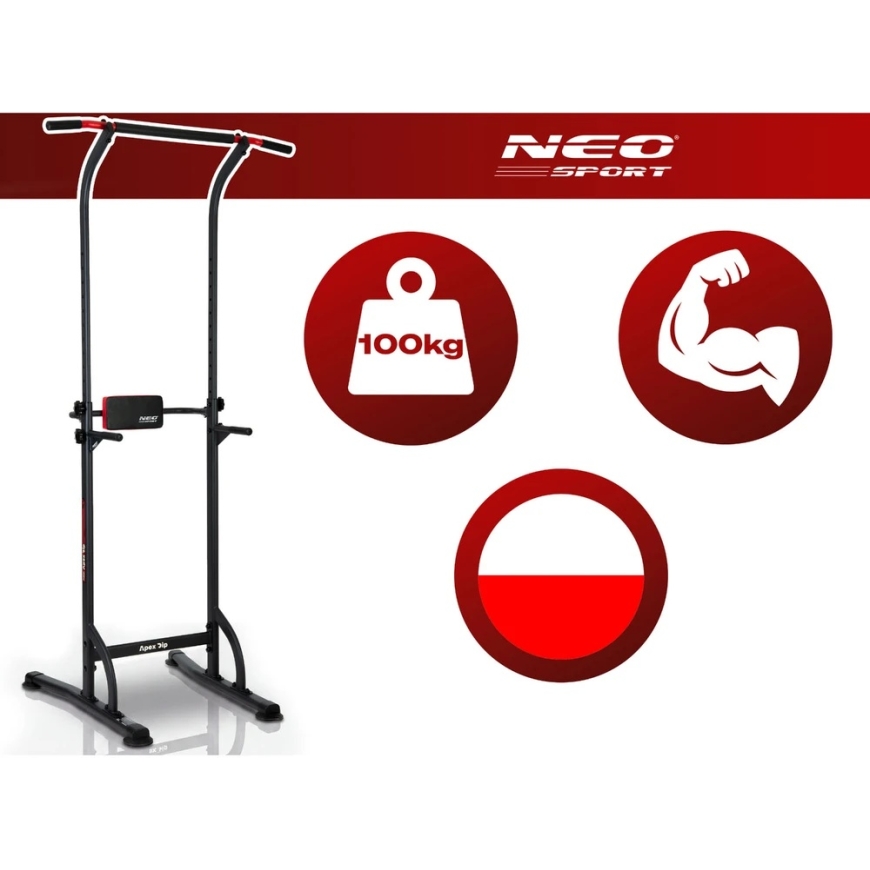 Itsenäinen vetotanko Neo-Sport 100 kg – 3