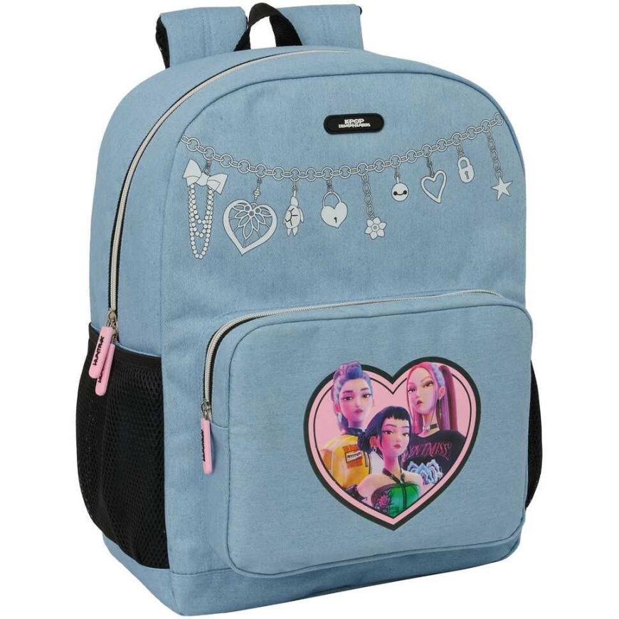 Safta Demon Hunters Kpop Huntrix muunneltava reppu 43 cm – 2
