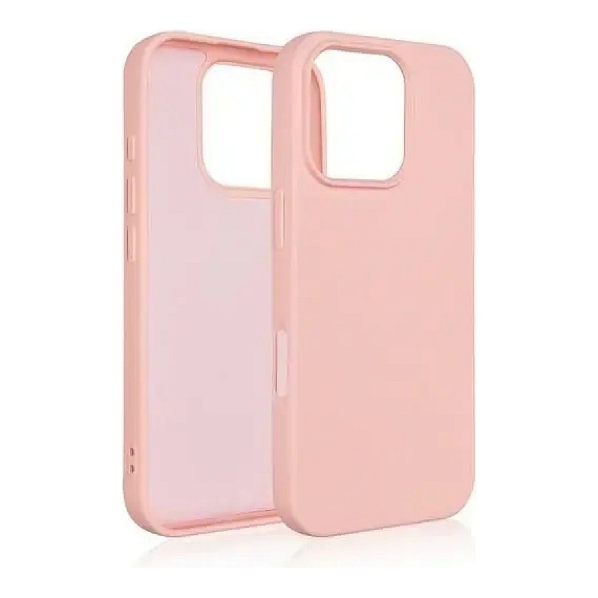 Beline Silicone telefono dėklas iPhone 16 Pro rožinis
