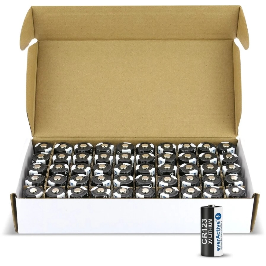 EverActive CR123 - 50kpl