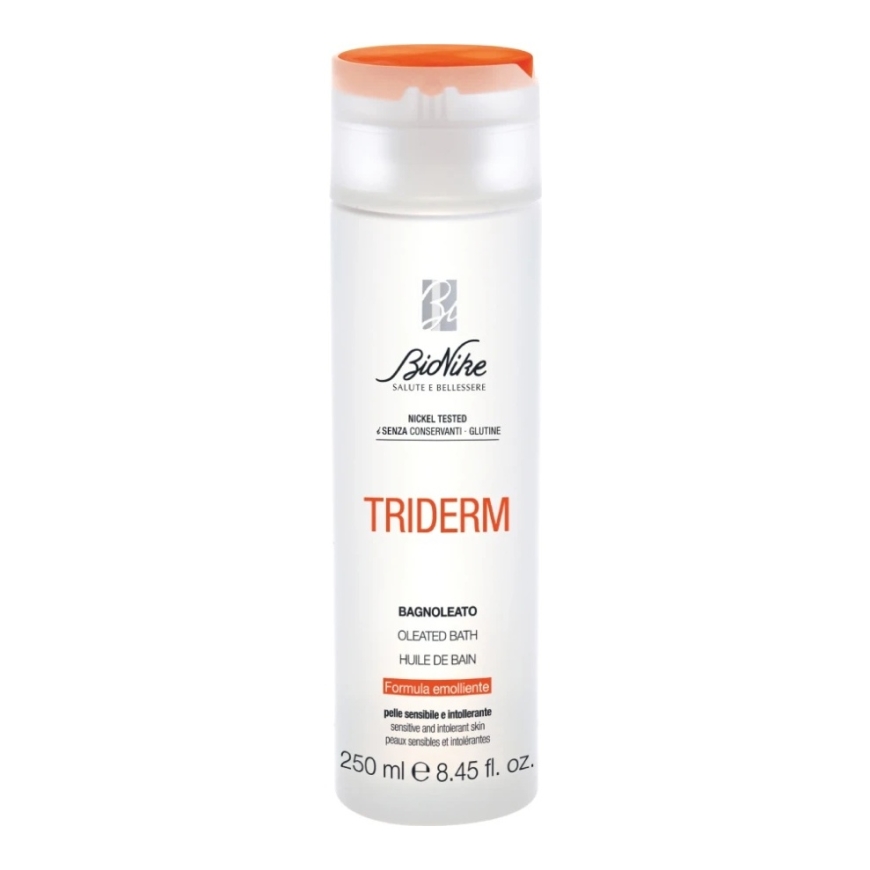 BioNike Triderm moisturizing and nourishing bath oil, 250 ml